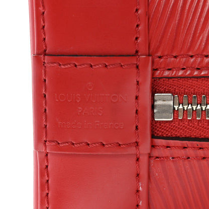Louis Vuitton Epi Alma BB Coquelicot 6 of 10