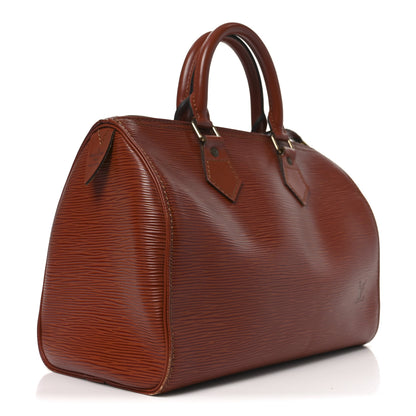 Louis Vuitton Epi Speedy 25 Kenyan Fawn 3 of 11