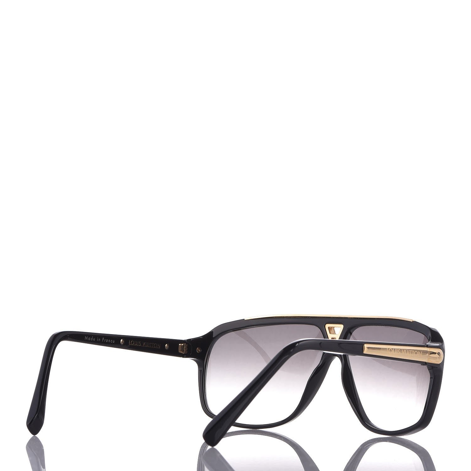 Louis Vuitton Evidence Sunglasses Z0350W Black 346656 – FASHIONPHILE