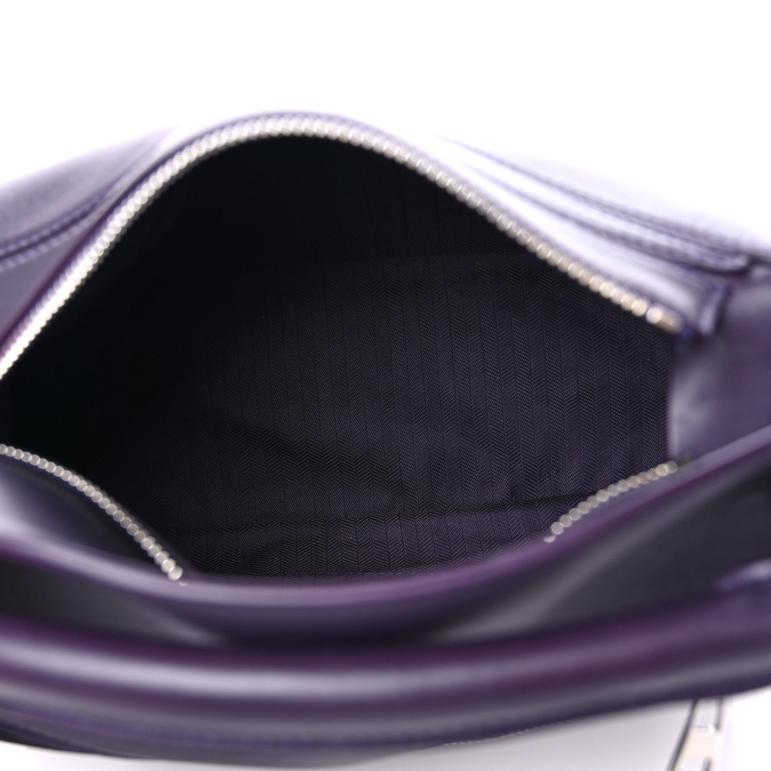Loewe Satin Calfskin Small Puzzle Bag Deep Purple 5 of 10