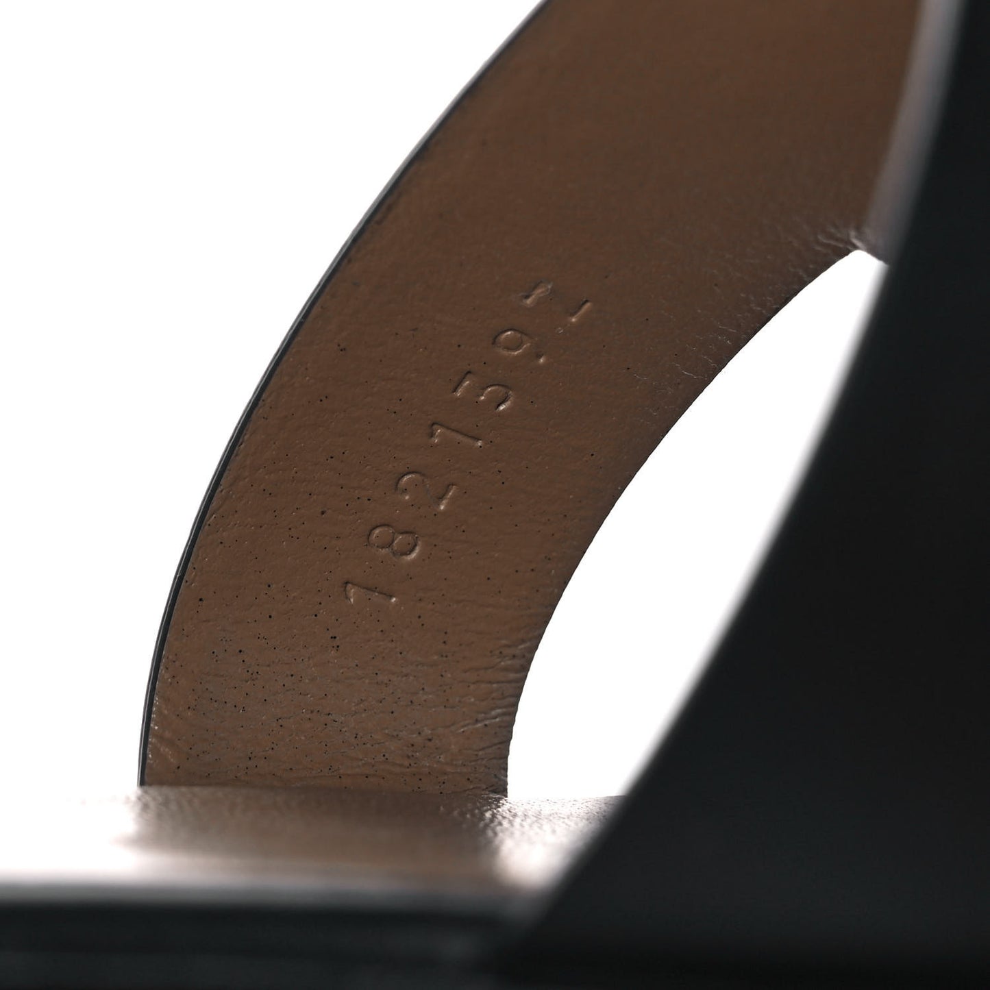 Calfskin Santorini Sandals 38 Black