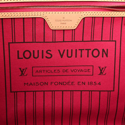 Louis Vuitton Monogram Neo Neverfull MM Pivoine 6 of 11