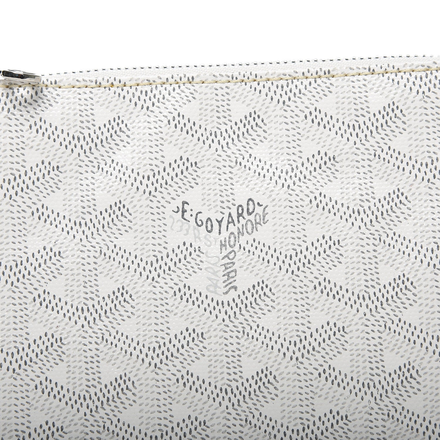 Goyard Goyardine Mini Senat Pochette White 5 of 8