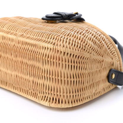 Gucci Wicker Vimni Shoulder Bag Natural 7 of 10