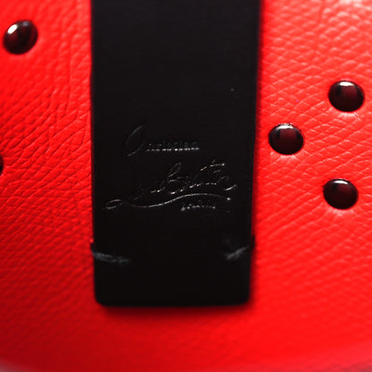 Christian Louboutin Calfskin Empire Spike Monochrome Studded Mini North South Cabata Tote Black 7 of 10