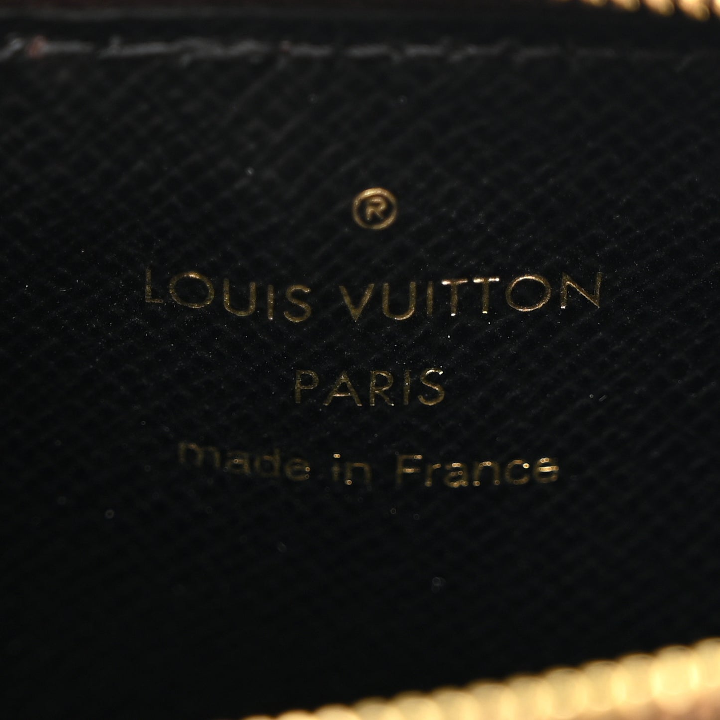 Monogram Recto Verso Card Holder Black