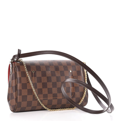 Louis Vuitton Damier Ebene Favorite MM 3 of 11