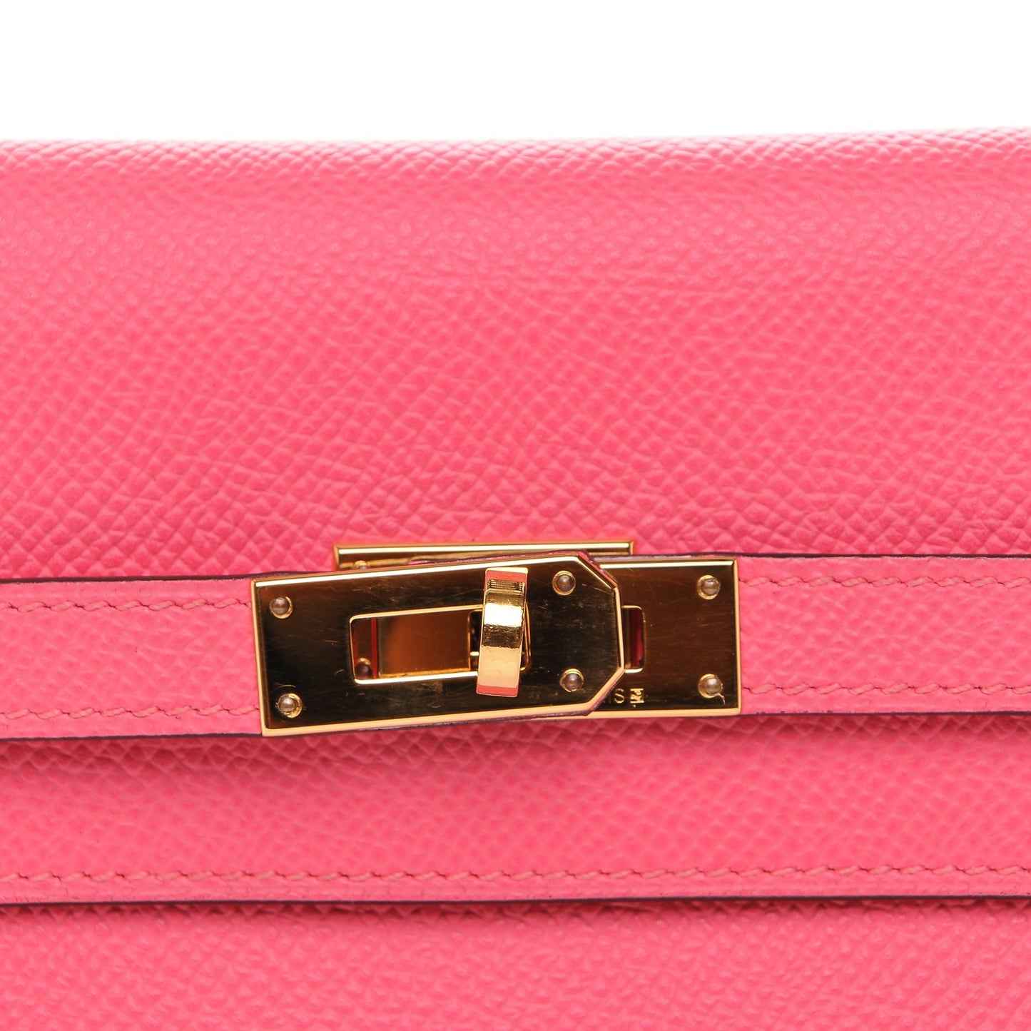 Epsom Kelly Medium Wallet Rose Azalee