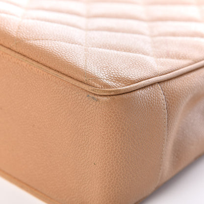 Chanel Caviar Quilted Tote Beige 13 of 14