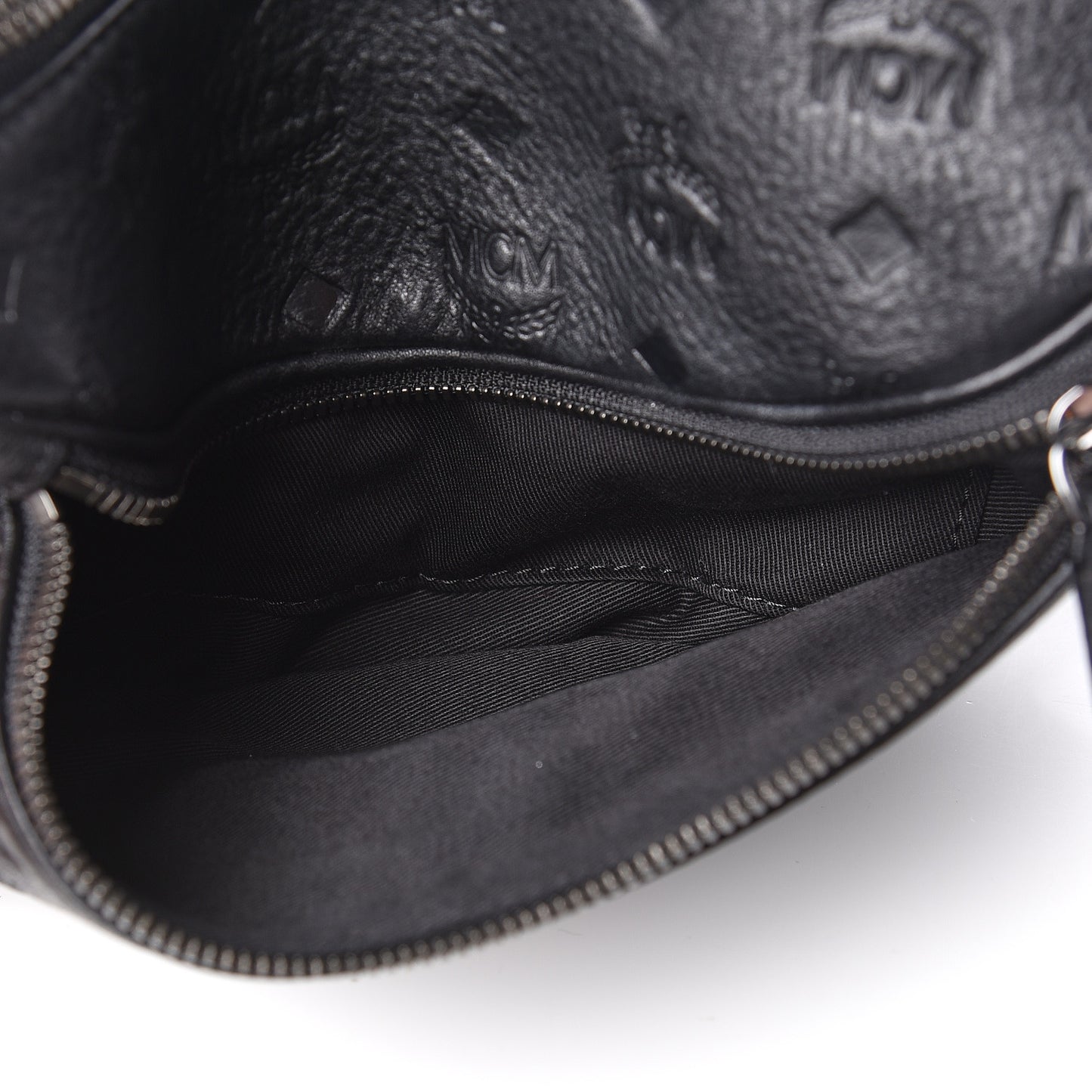Calfskin Ottomar Monogram Belt Bag Black