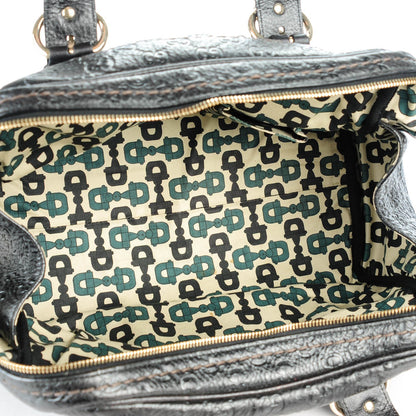 Gucci Guccissima Signoria Large Dome Bag Black 5 of 9