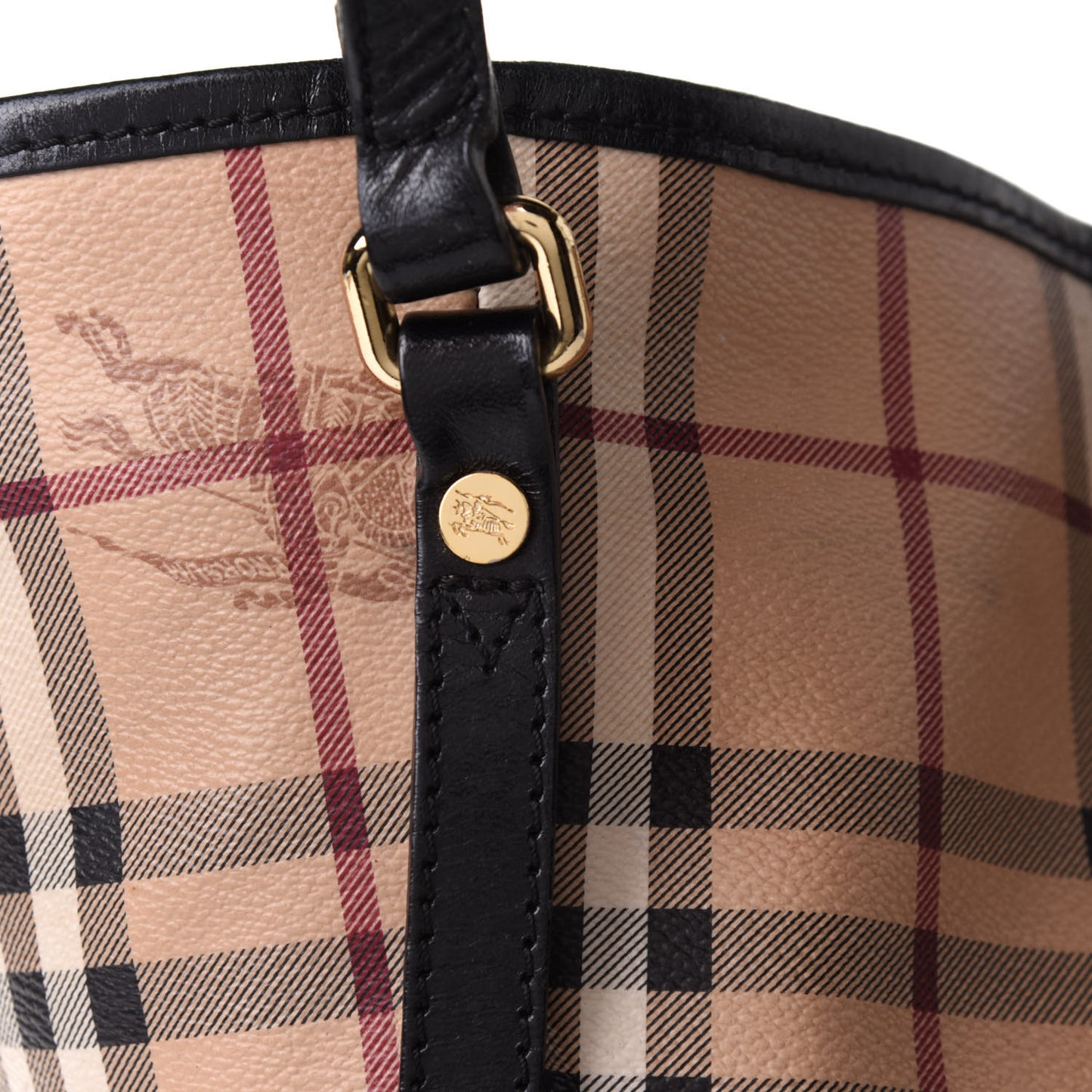 Haymarket Check Small Canterbury Tote Black