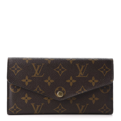 Louis Vuitton Monogram Sarah Wallet NM Rose Ballerine 1 of 8