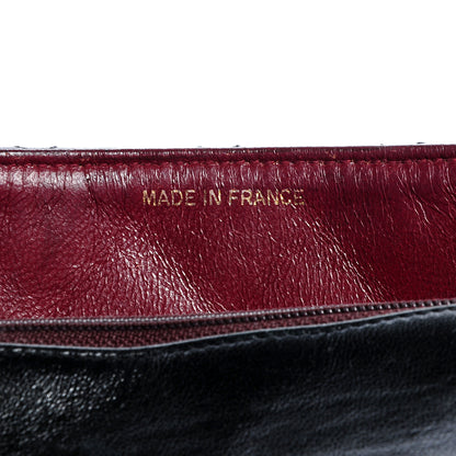 Chanel Lambskin Quilted Mini Square Flap Black 7 of 9