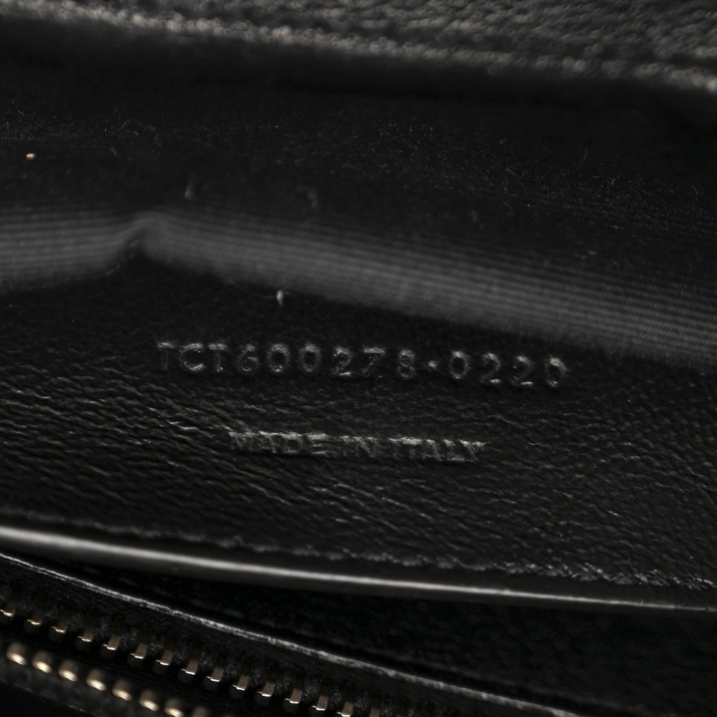 Sheepskin Matelasse Chevron Monogram Large College Satchel Black