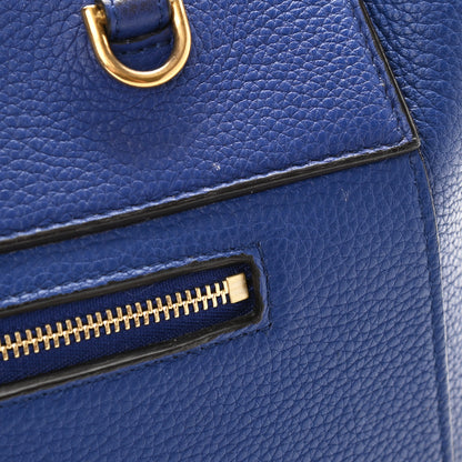 Celine Grained Calfskin Mini Belt Bag Indigo 11 of 14