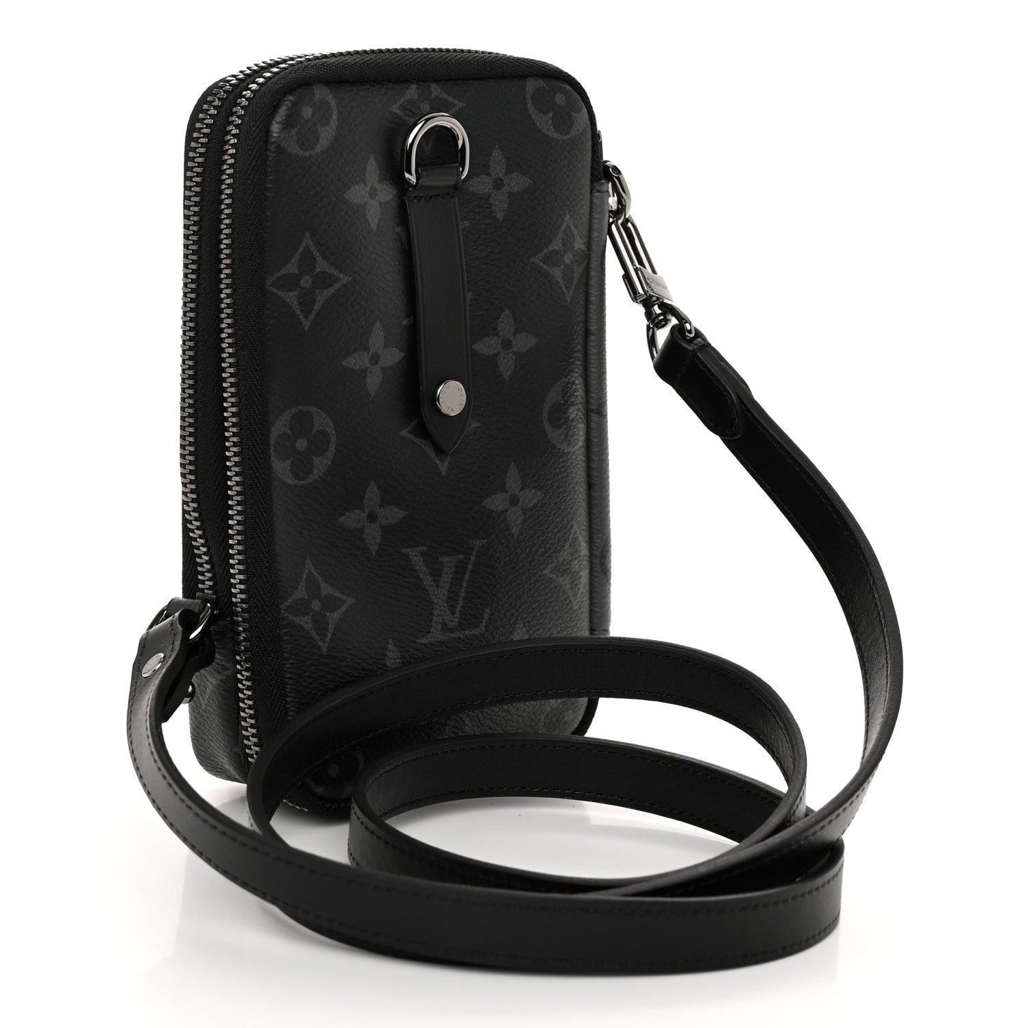 Louis Vuitton Monogram Eclipse Reverse Double Phone Pouch 3 of 12