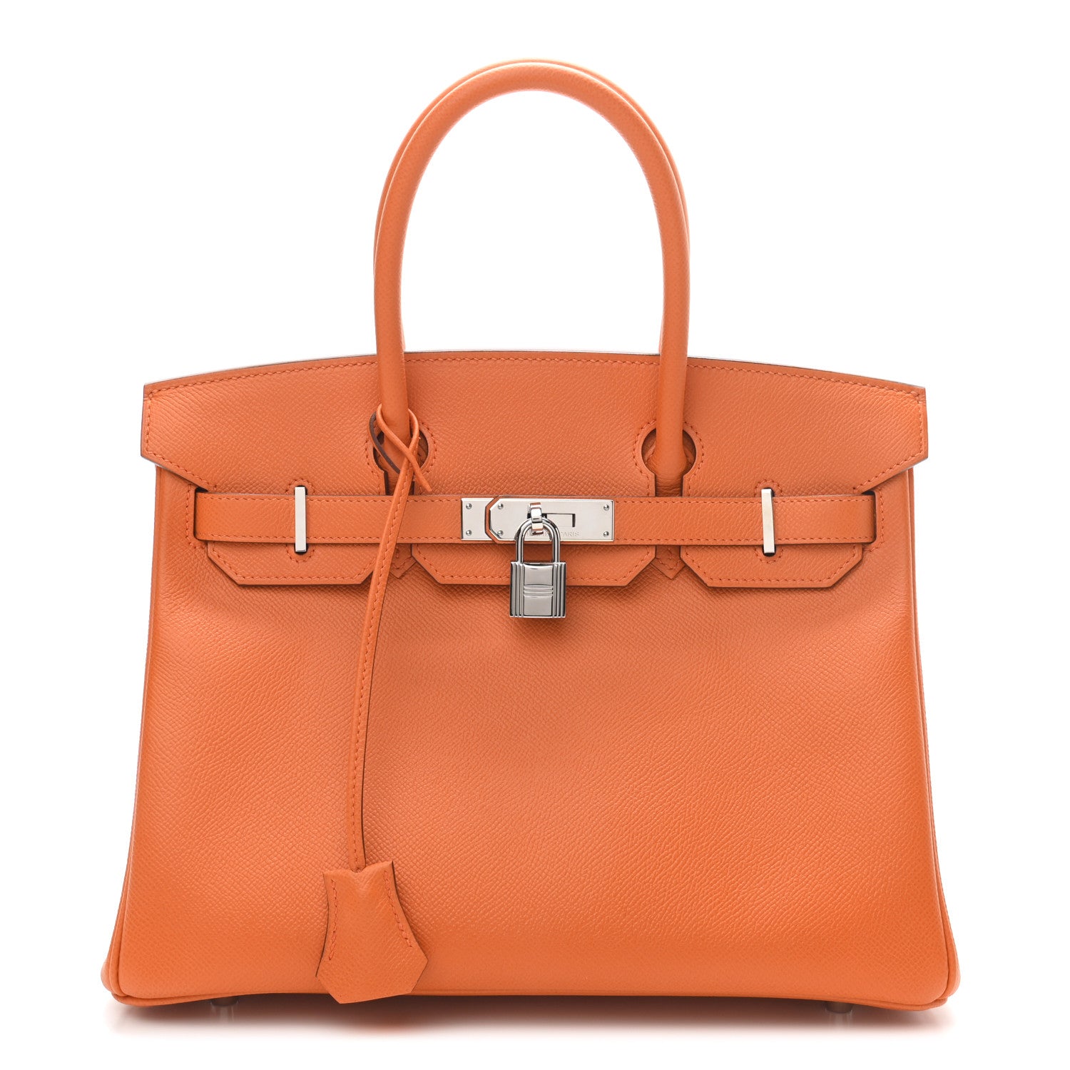 Hermes Epsom Birkin 30 Orange 1 of 10