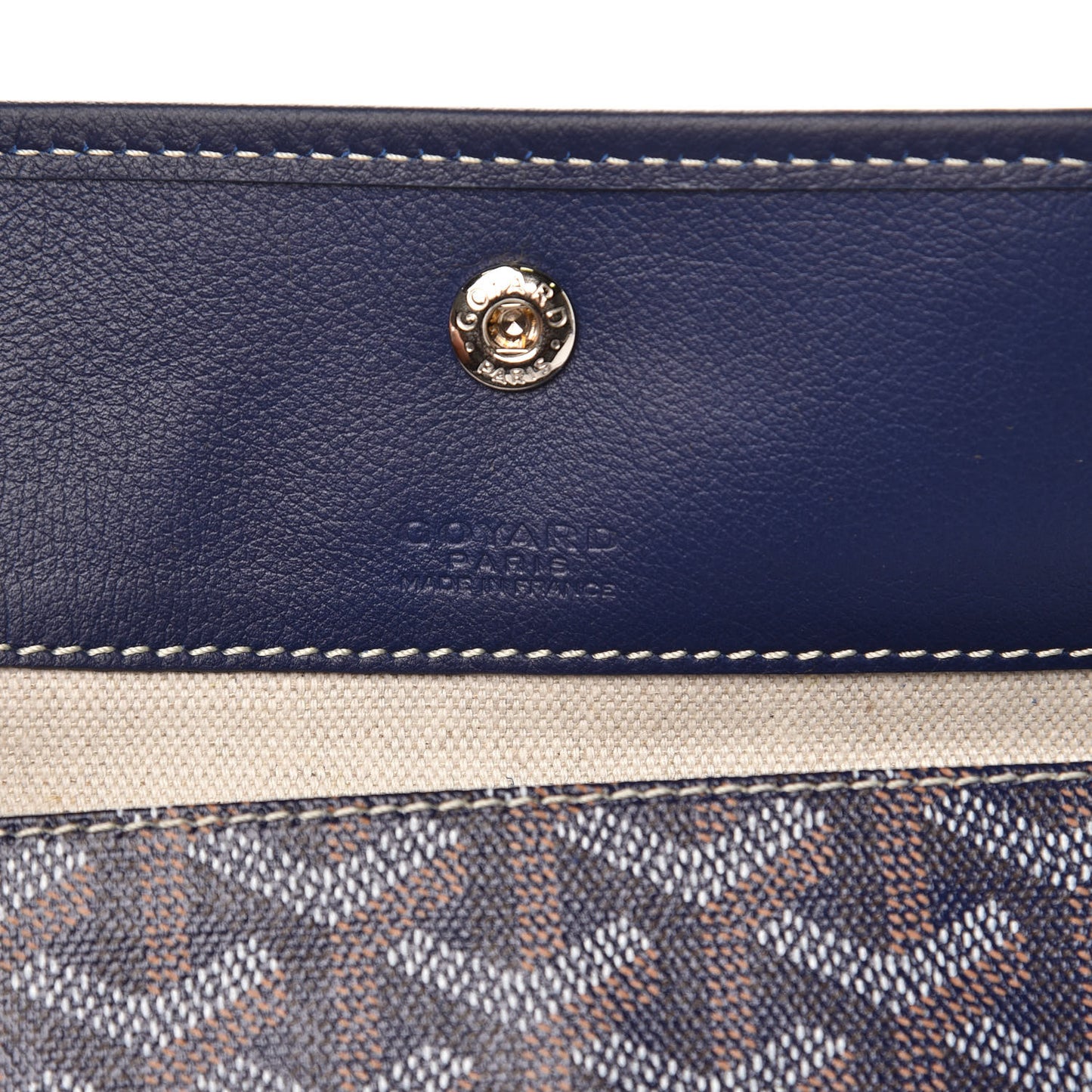 Goyardine Saint Louis GM Navy