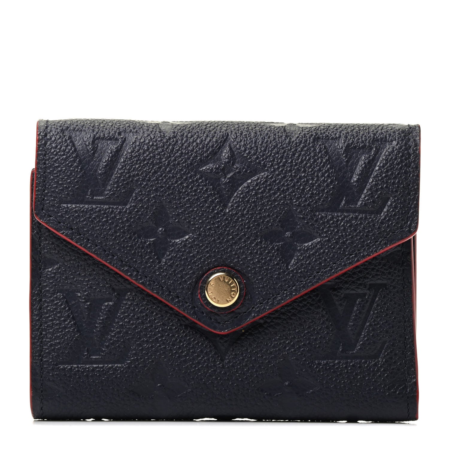 Louis Vuitton Empreinte Victorine Wallet Marine Rouge 1 of 3
