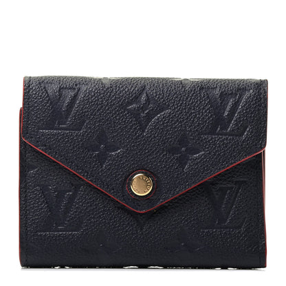 Louis Vuitton Empreinte Victorine Wallet Marine Rouge 1 of 3