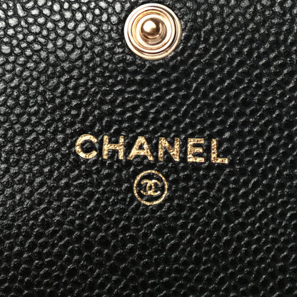 Chanel Caviar Quilted Miss Coco Clutch With Chain Black 6 of 9