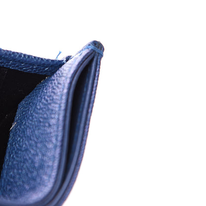 Chanel Iridescent Caviar Quilted Card Holder Dark Blue 8 of 9
