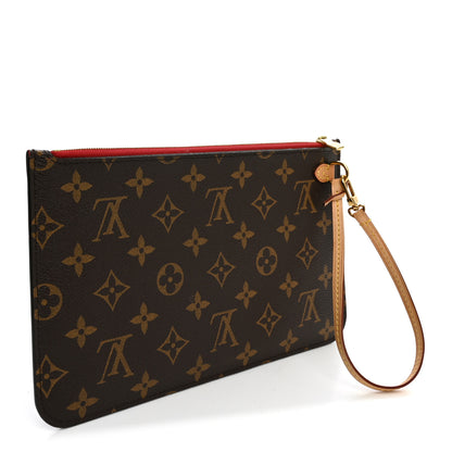Louis Vuitton Monogram Neverfull MM GM Pochette Cherry 3 of 8