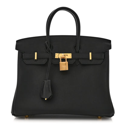 Hermes Swift Birkin 25 Black 1 of 11