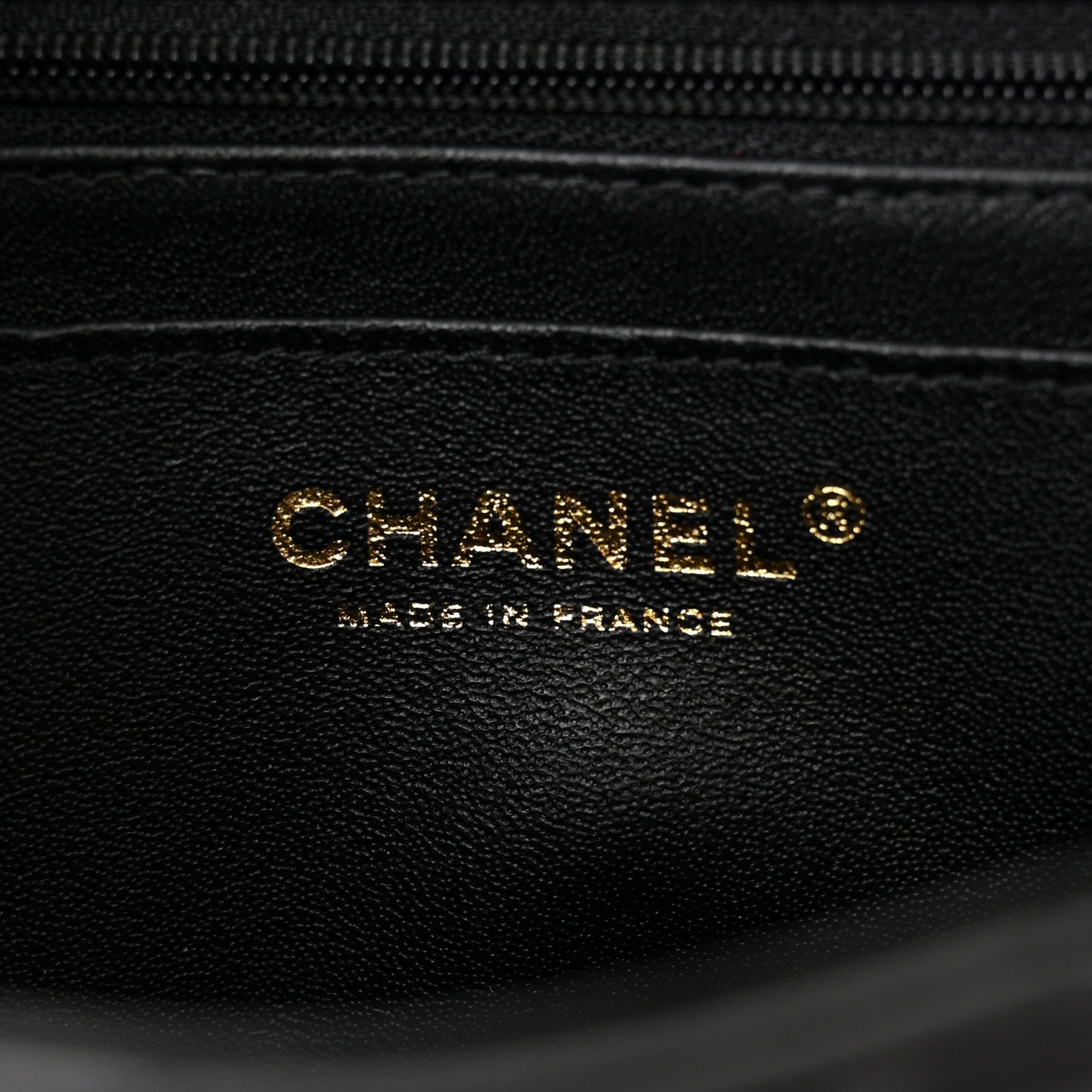 Chanel Lambskin Quilted Mini Top Handle Rectangular Flap Black 6 of 11