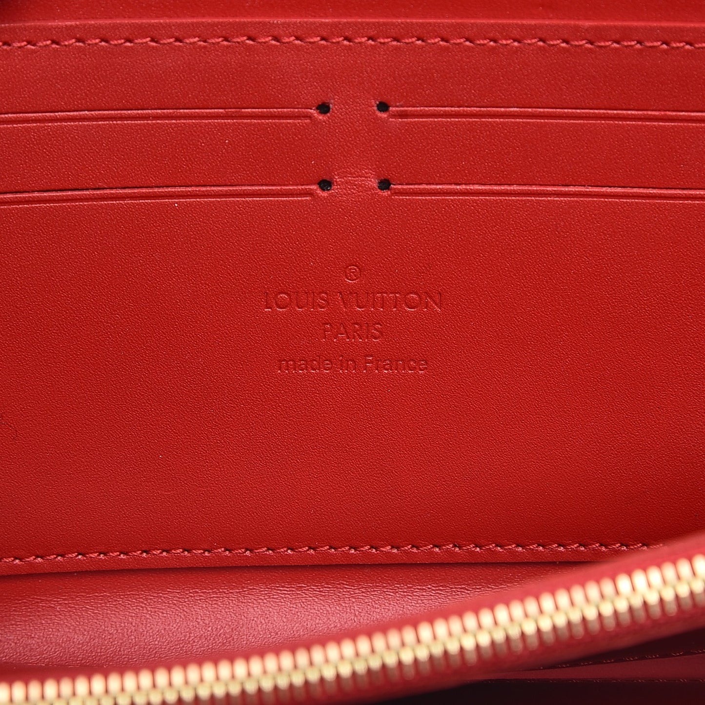 Vernis Clemence Wallet Cherry