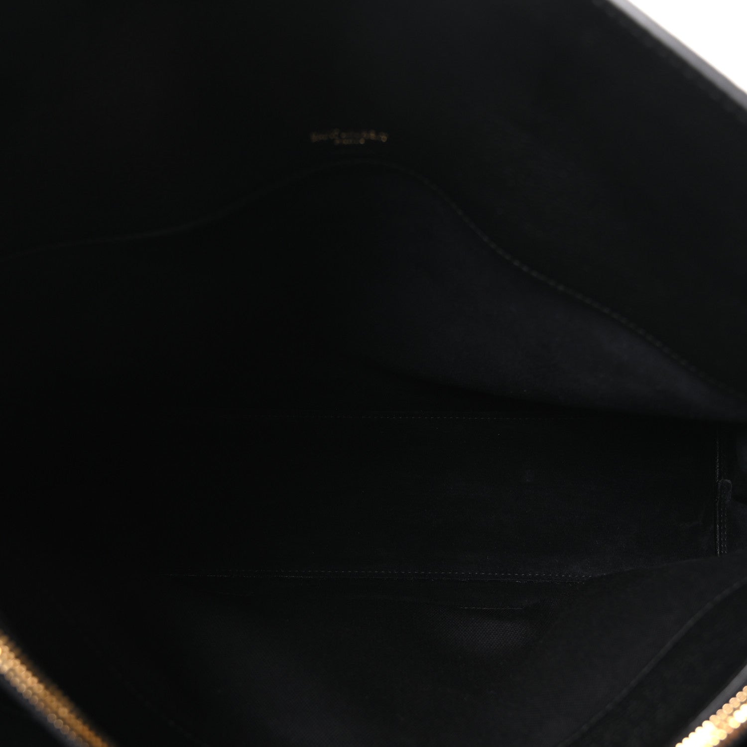 Saint Laurent Grained Calfskin Large Thin Sac De Jour Black 5 of 10