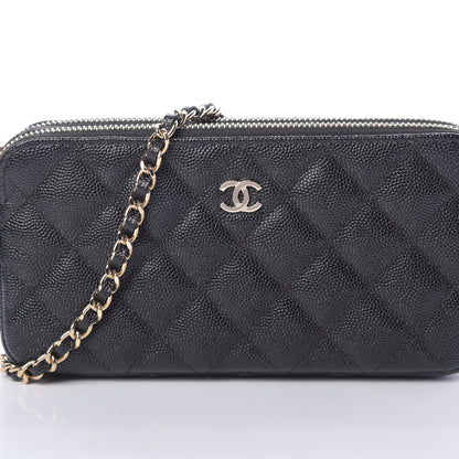 Chanel Caviar Quilted Small Clutch With Chain Black 11 of 13