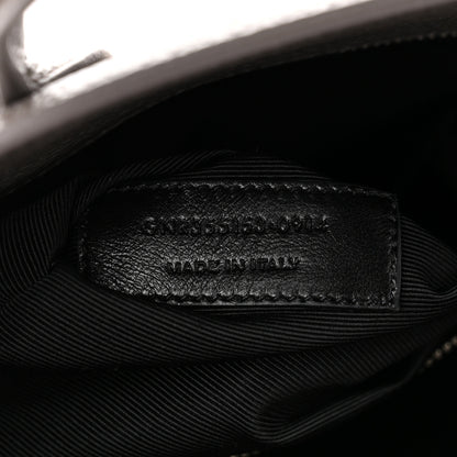 Saint Laurent Grained Calfskin Small Sac De Jour Fog 7 of 11