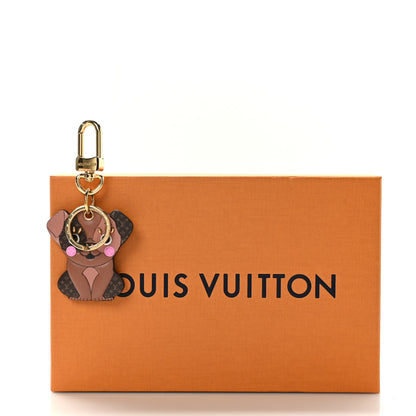 Louis Vuitton Monogram Puppy Bag Charm Key Holder 5 of 5