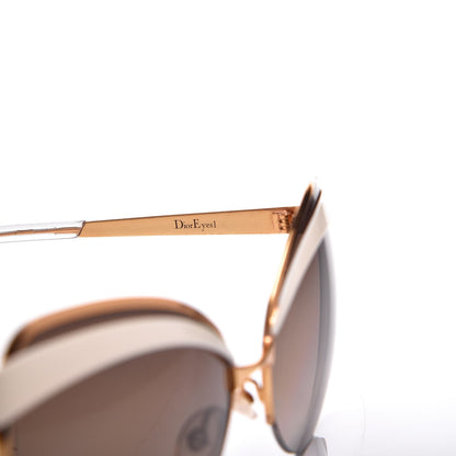 Christian Dior Eyes1 Sunglasses White Gold 6 of 9