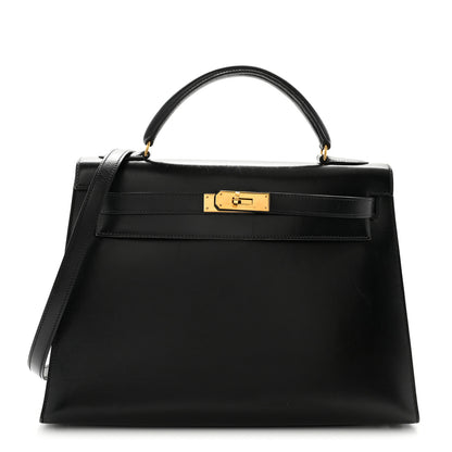 Hermes Box Kelly Sellier 32 Black 1 of 14