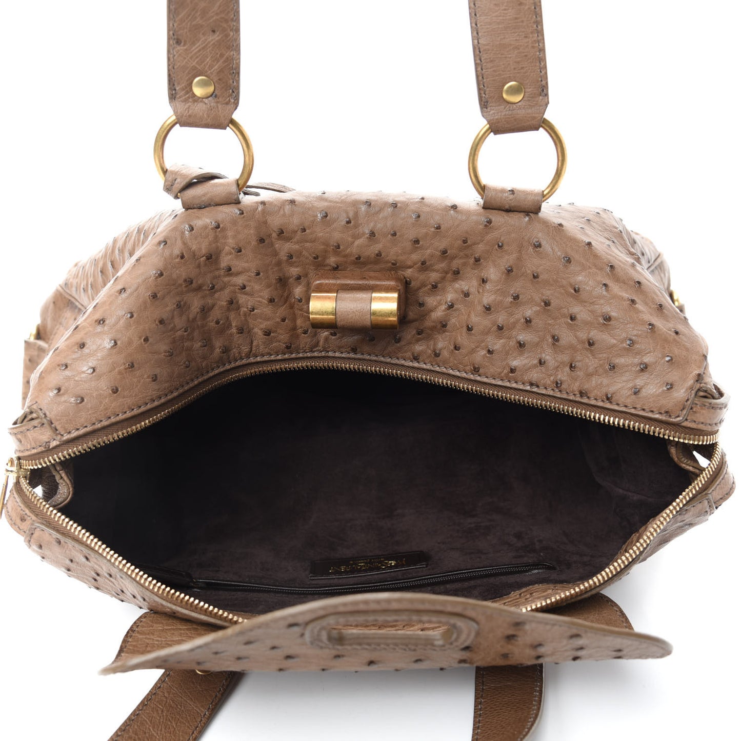 Ostrich Muse Messenger Bag