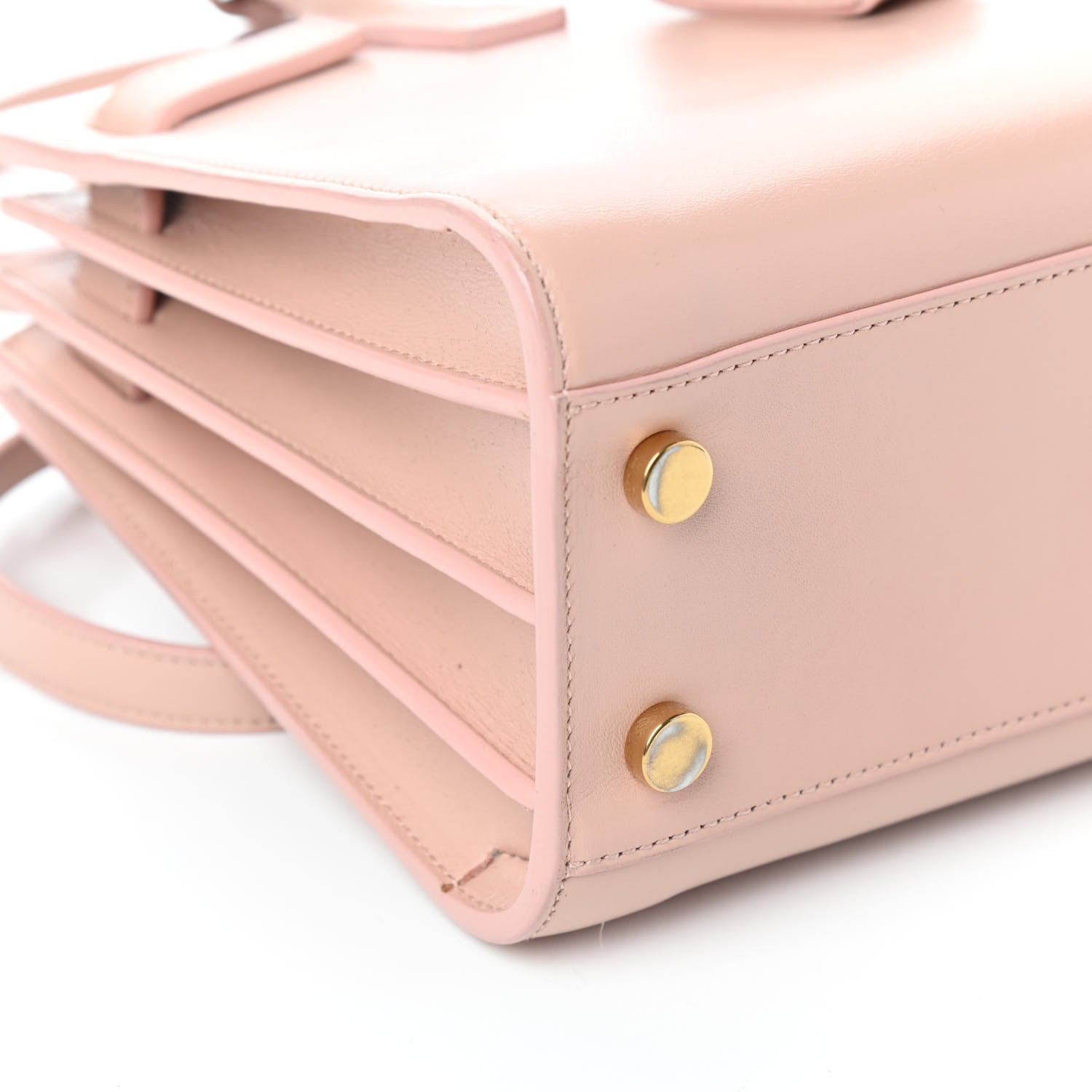 Saint Laurent Calfskin Nano Sac De Jour Pale Pink 8 of 9