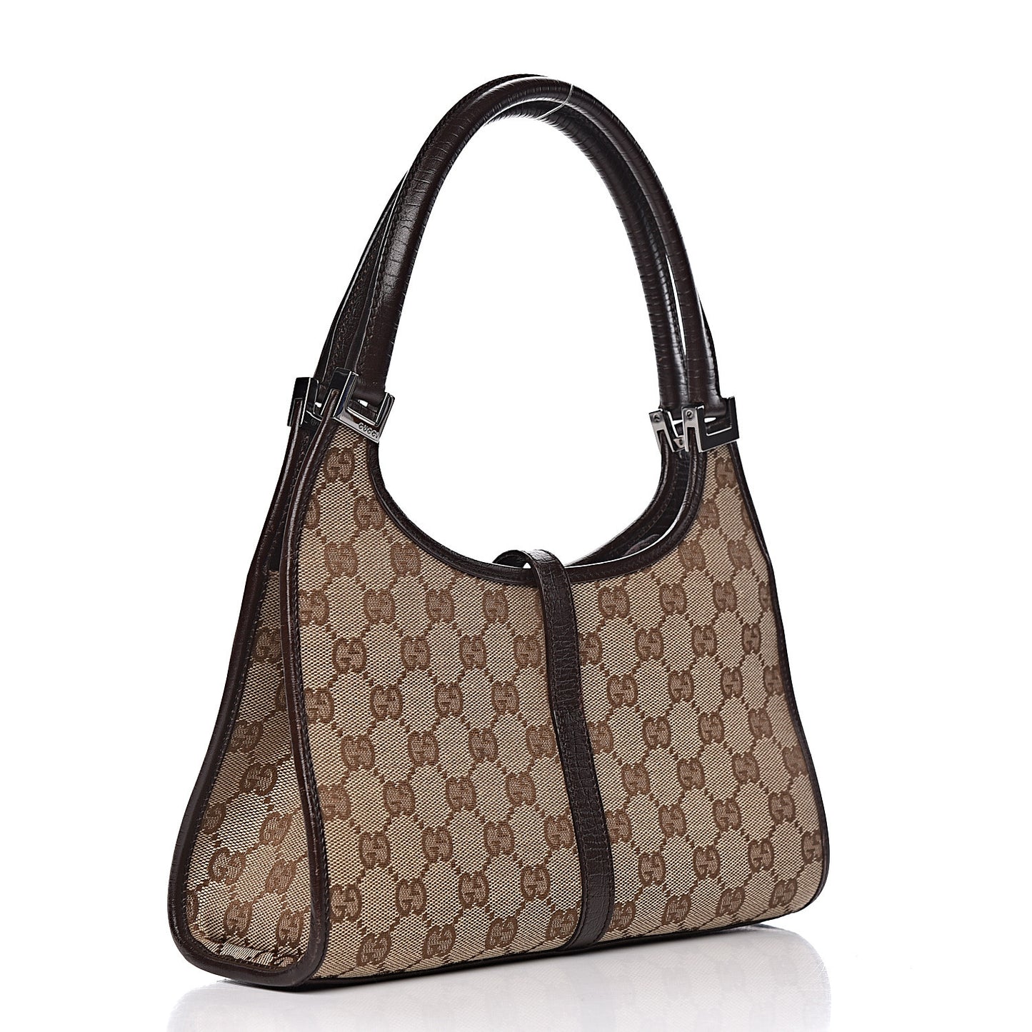 Monogram Small Bardot Bag Dark Brown