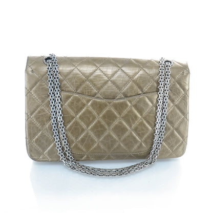 Chanel Leather 2.55 Reissue 227 Flap Bronze 3 of 11