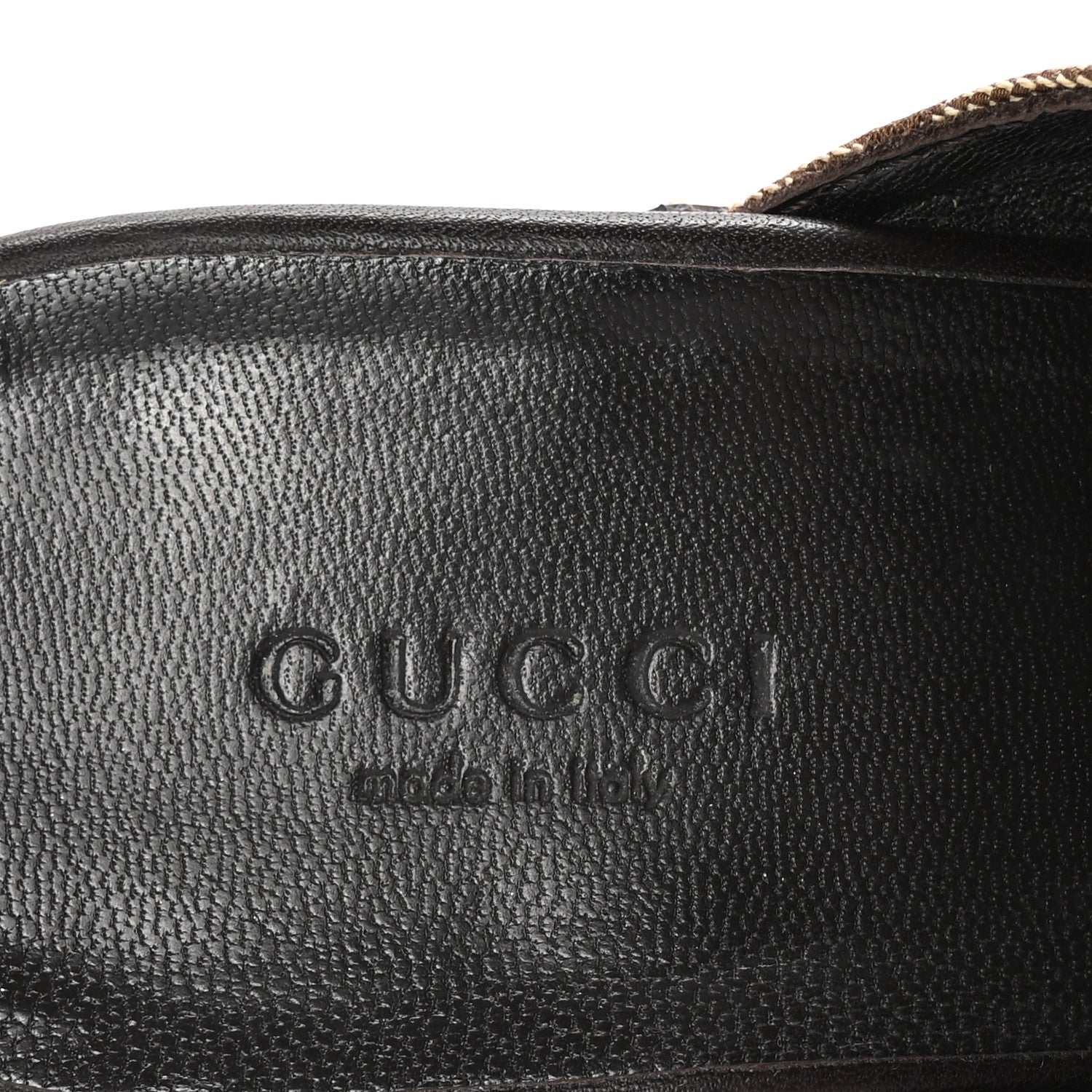 Gucci Monogram Cellarius Soft Calfskin Icon Bit Platform Clog High Heel Slide Sandals 36 Beige Ebony Cocoa 8 of 10