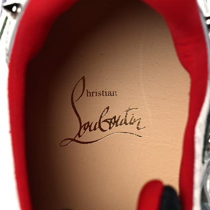 Christian Louboutin Mesh Patent Red Runner Flat Sneaker 39.5 Multicolor 7 of 8