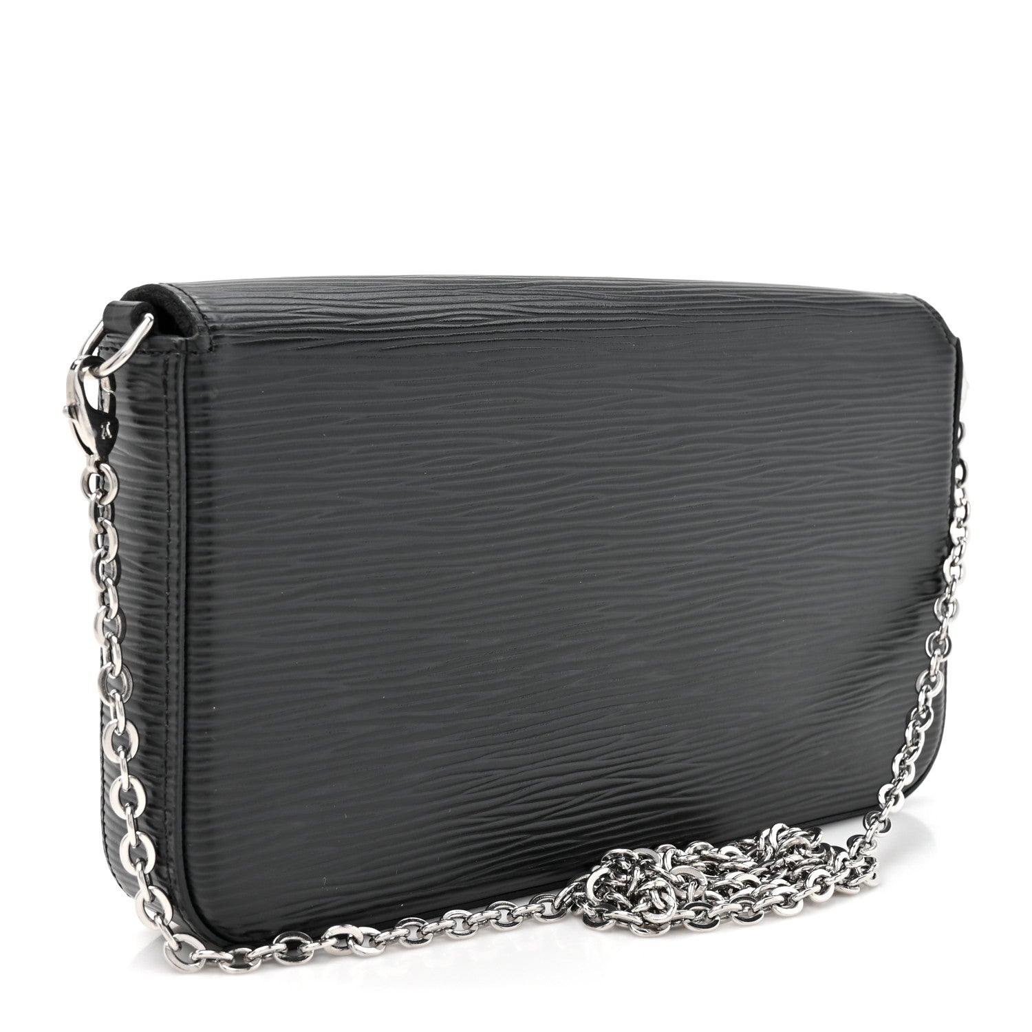 Louis Vuitton Epi Pochette Felicie Black 4 of 10