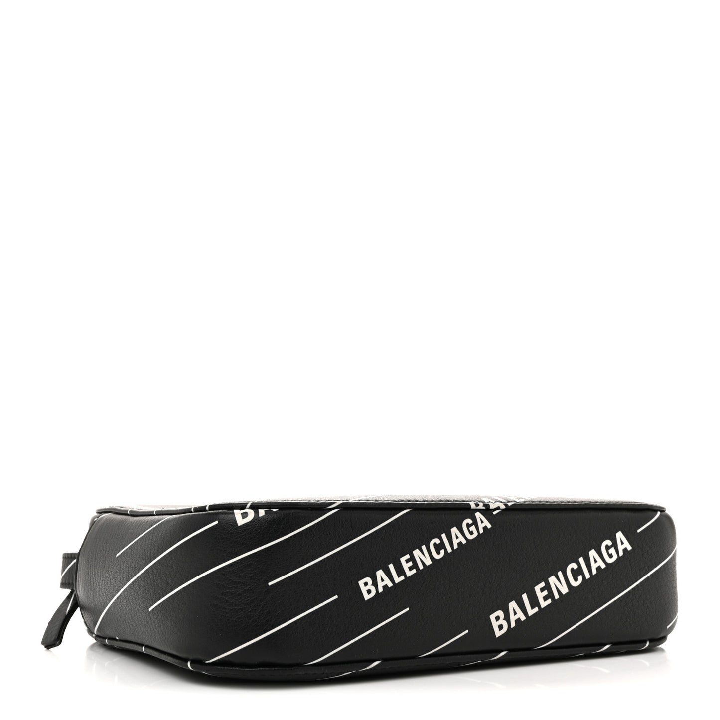 Calfskin Everyday Logo Print S Camera Bag Black