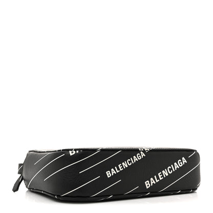 Balenciaga Calfskin Everyday Logo Print S Camera Bag Black 4 of 12