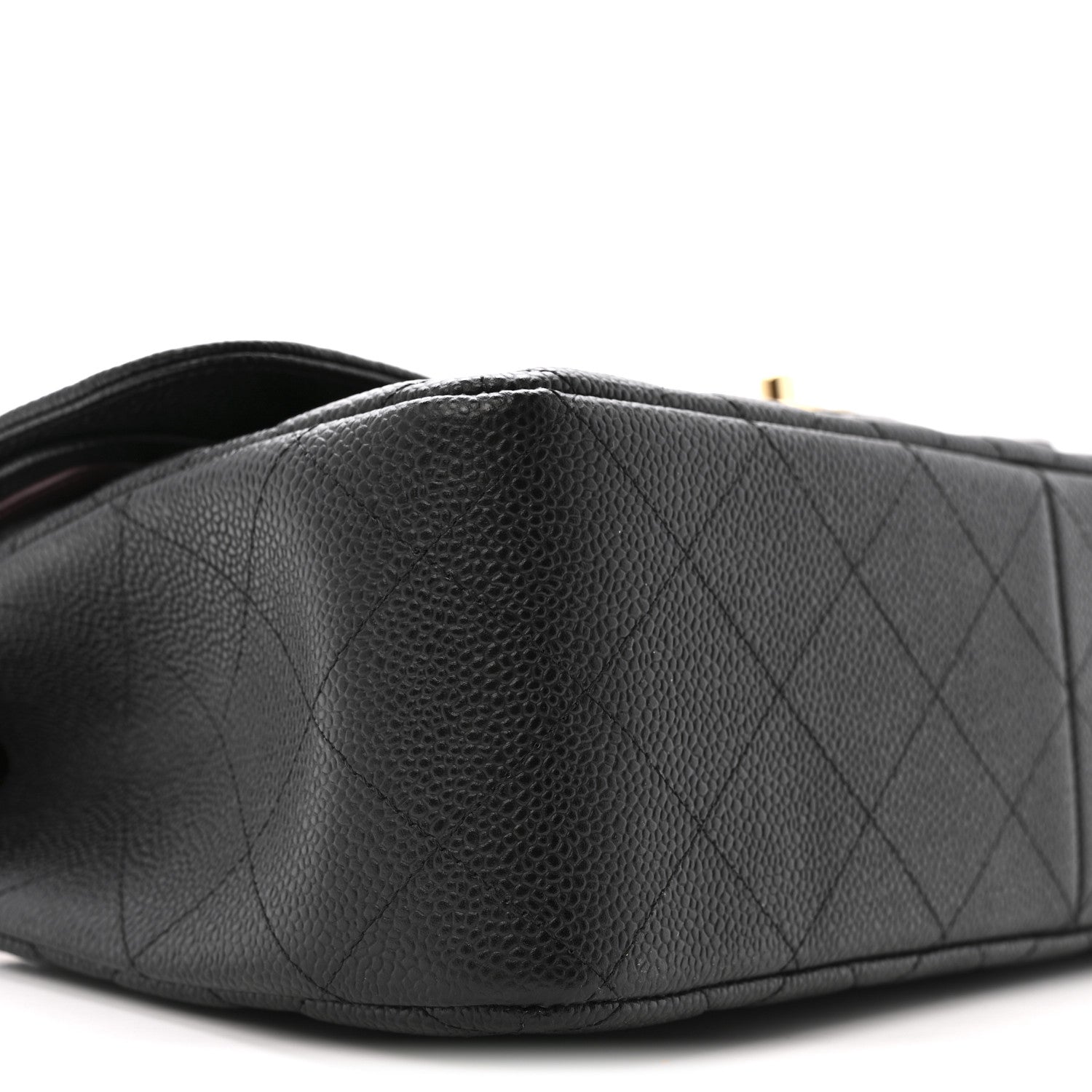 Chanel Caviar Quilted Jumbo Double Flap Black 9 of 11