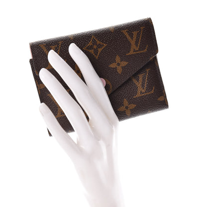 Louis Vuitton Monogram Victorine Wallet Rose Ballerine 2 of 9