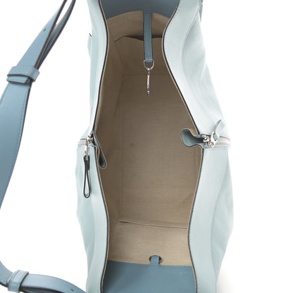 Loewe Calfskin Large Hammock Shoulder Bag Aqua Light Blue Stone 5 of 14