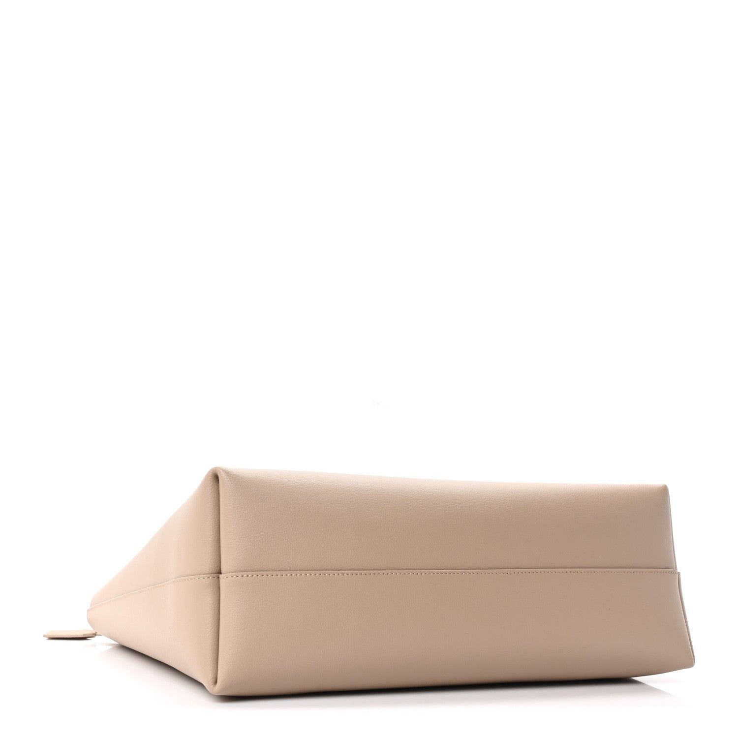 Saint Laurent Calfskin Large Shopping Tote Dark Beige 5 of 13